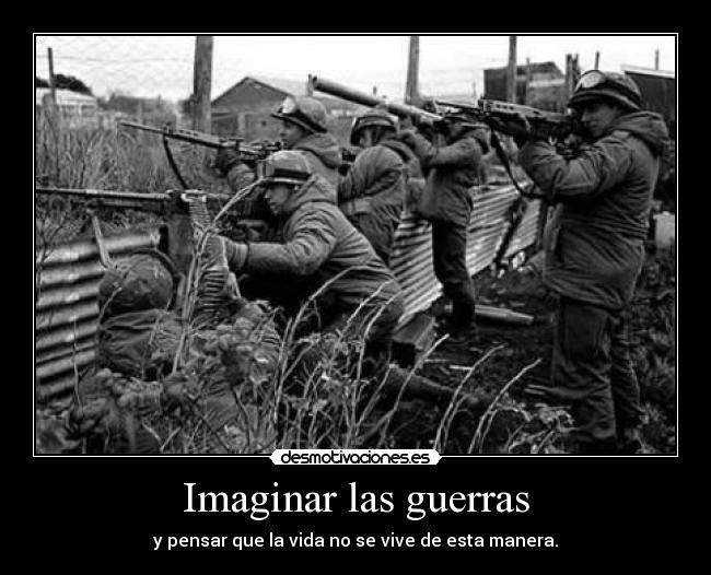 carteles guerra desmotivaciones