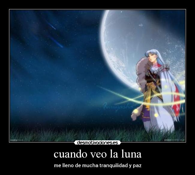 cuando veo la luna -
