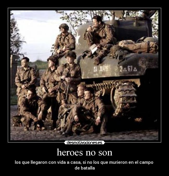 heroes no son -