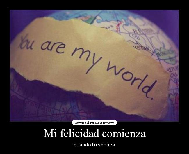 Mi felicidad comienza - 