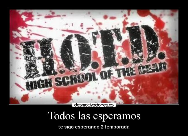 Todos las esperamos -