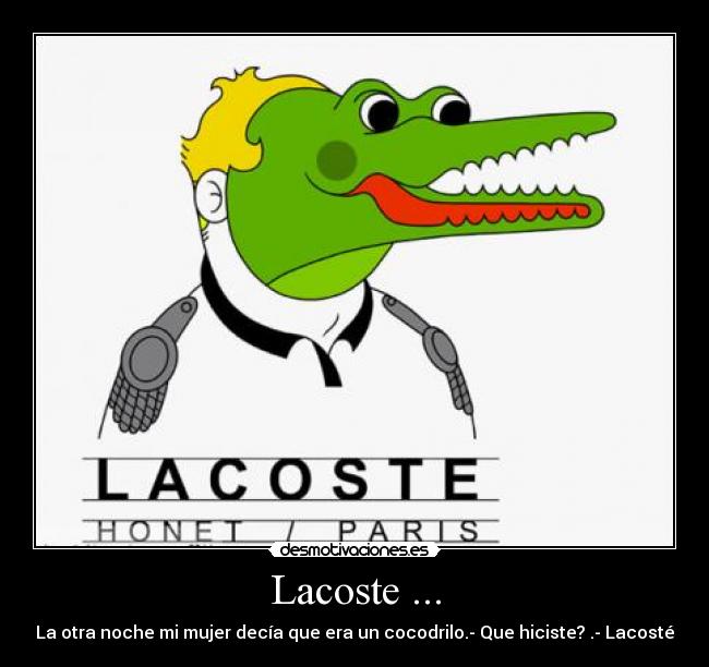 Lacoste ... -