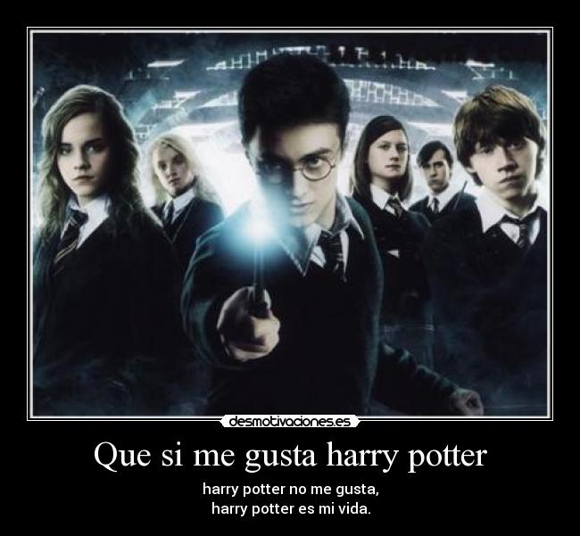 Que si me gusta harry potter - 