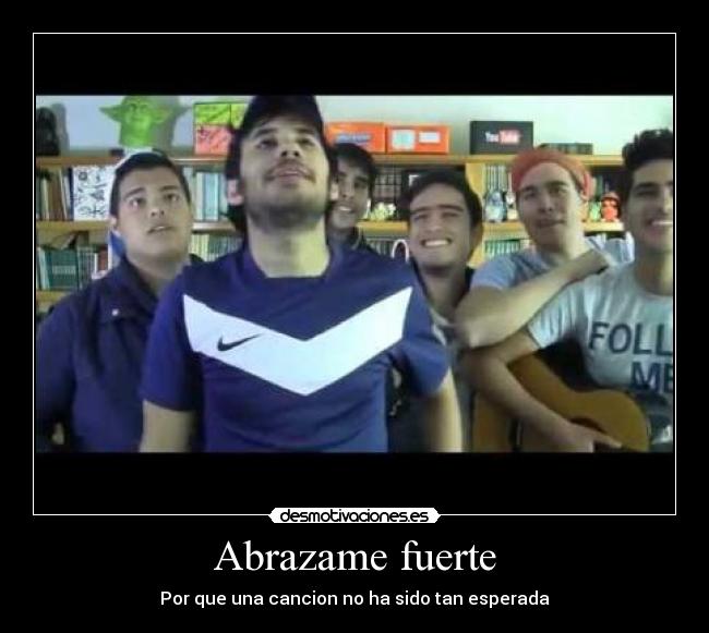 Abrazame fuerte -