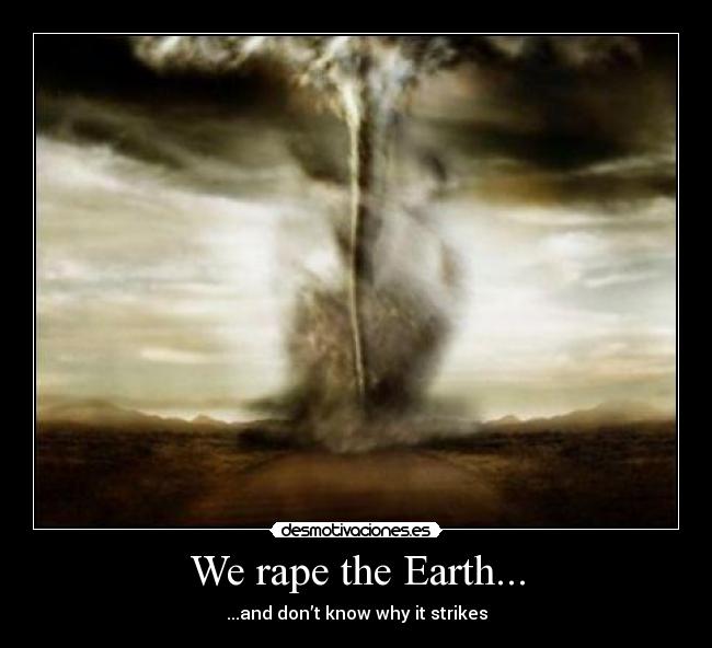 carteles cornucopia huracan tierra contaminacion desmotivaciones