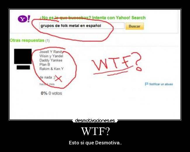 WTF? - Esto si que Desmotiva..