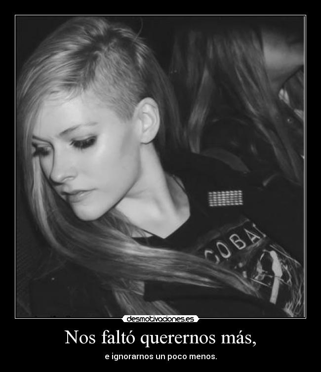 Nos faltó querernos más, - 