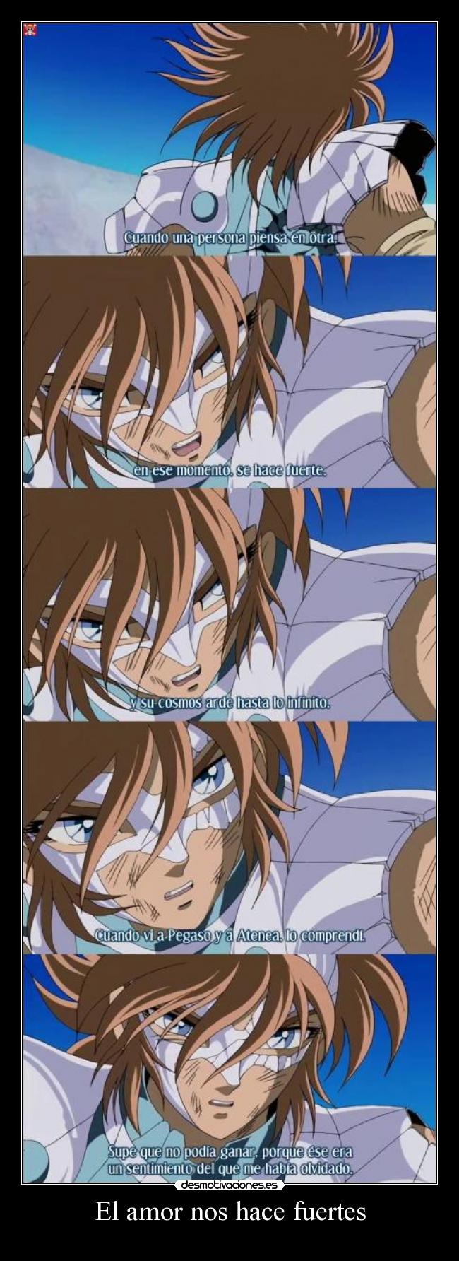 El amor nos hace fuertes -