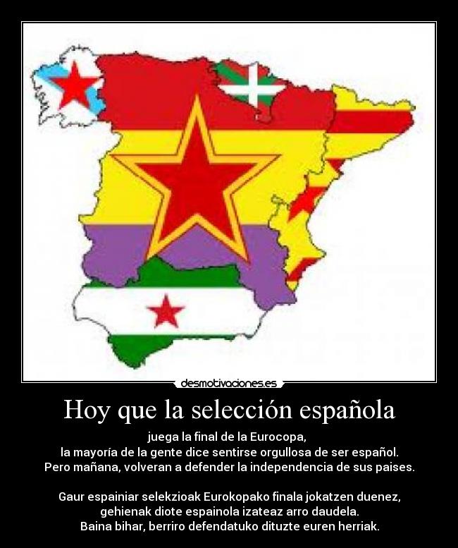 carteles clanantifas kaf estrellasrojas banderasrojinegras euskalduna94 independencia independentzia eurocopa desmotivaciones