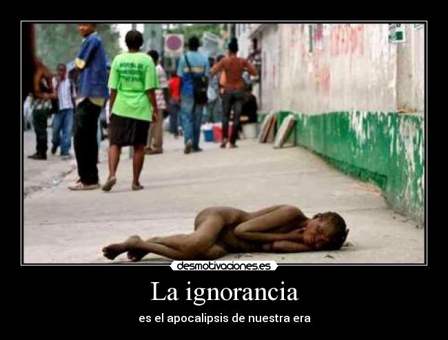 La ignorancia -
