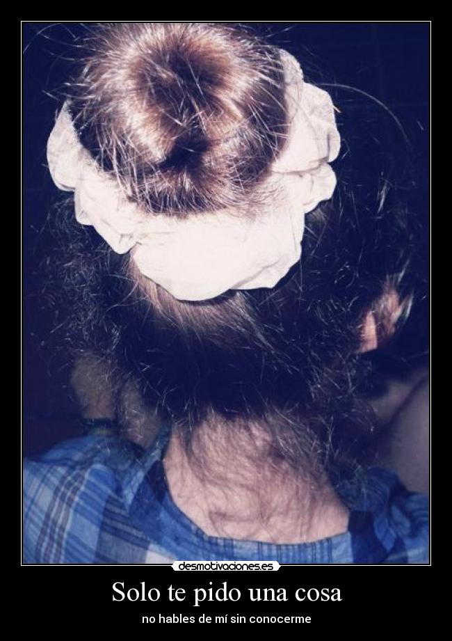 carteles solo pido una cosa desmotivaciones