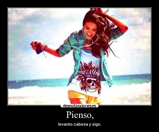 Pienso, -