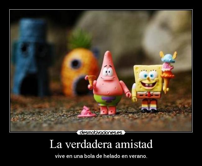 La verdadera amistad -