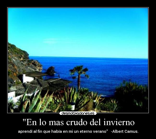 En lo mas crudo del invierno -