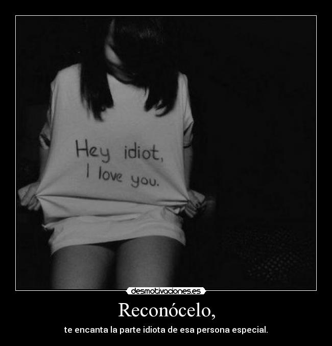 Reconócelo, -
