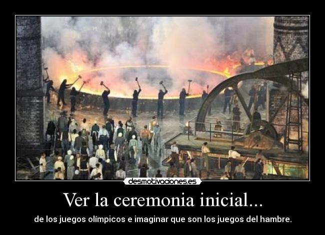 Ver la ceremonia inicial... -