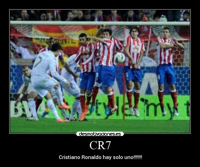 CR7 - Cristiano Ronaldo hay solo uno!!!!!!!