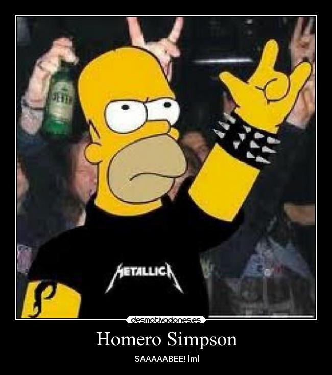 Homero Simpson - SAAAAABEE! lml