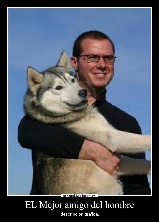 EL Mejor amigo del hombre - descripcion grafica.