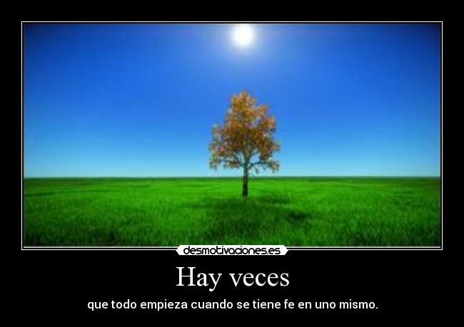 Hay veces - 