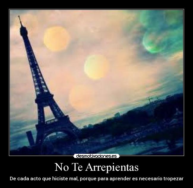 No Te Arrepientas -