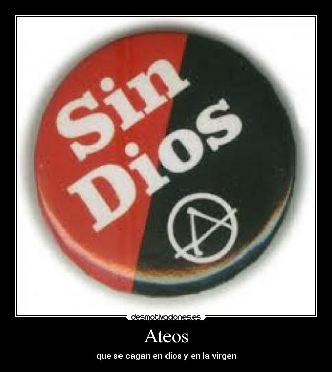 carteles ateos dios desmotivaciones