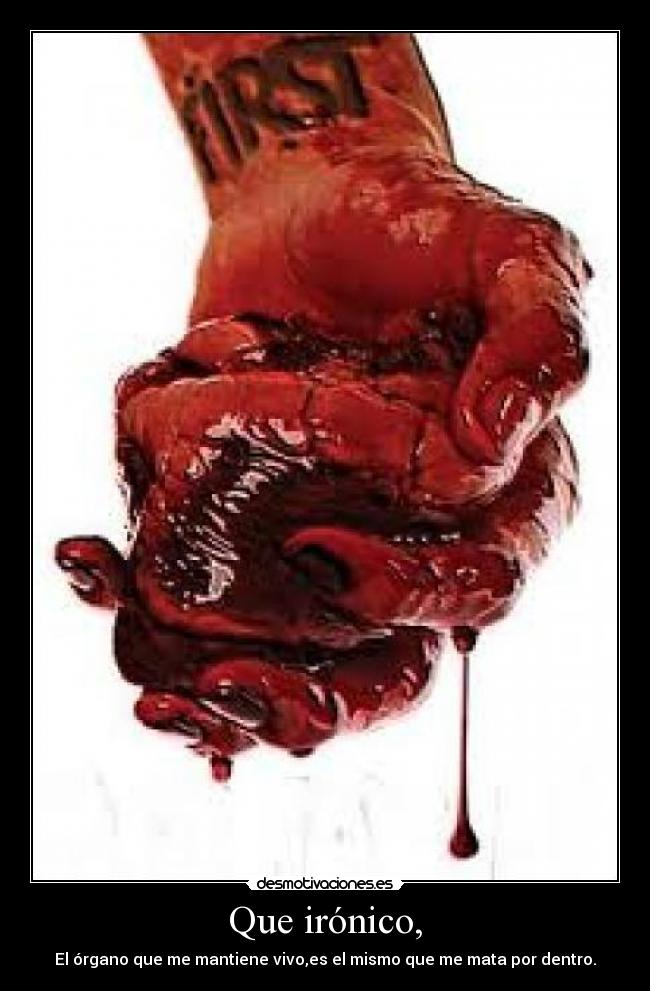 Que irónico, -