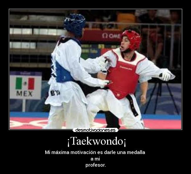 carteles tkd desmotivaciones