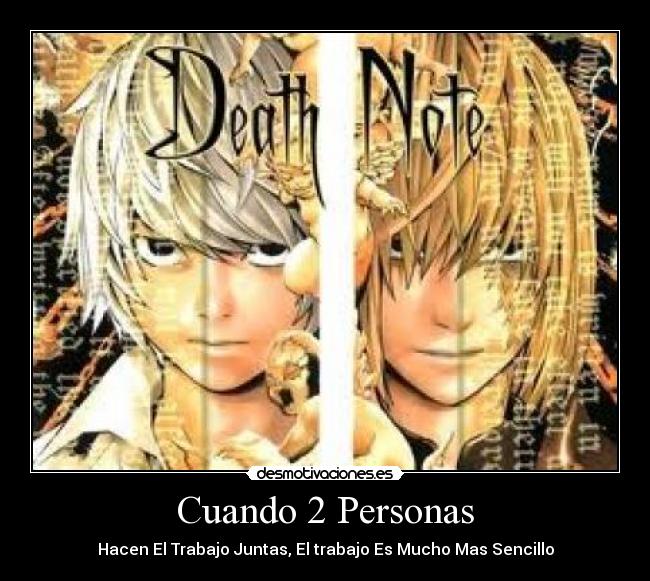 Cuando 2 Personas - Hacen El Trabajo Juntas, El trabajo Es Mucho Mas Sencillo