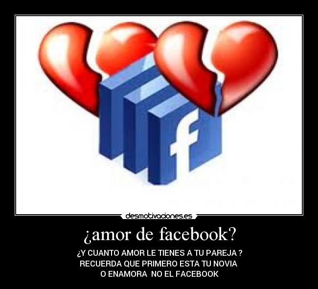 ¿amor de facebook? -