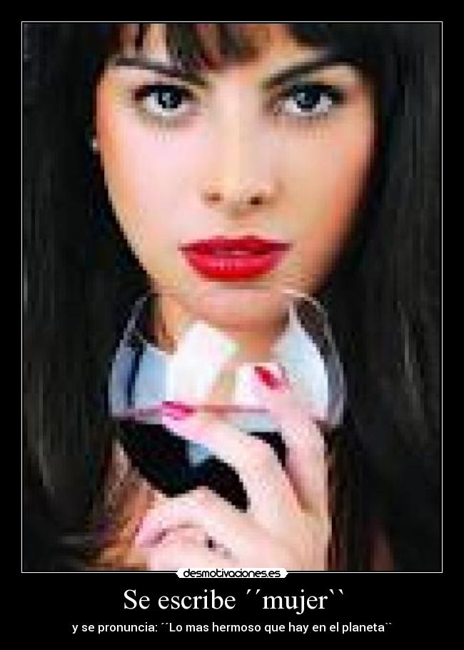 Se escribe ´´mujer`` - 
