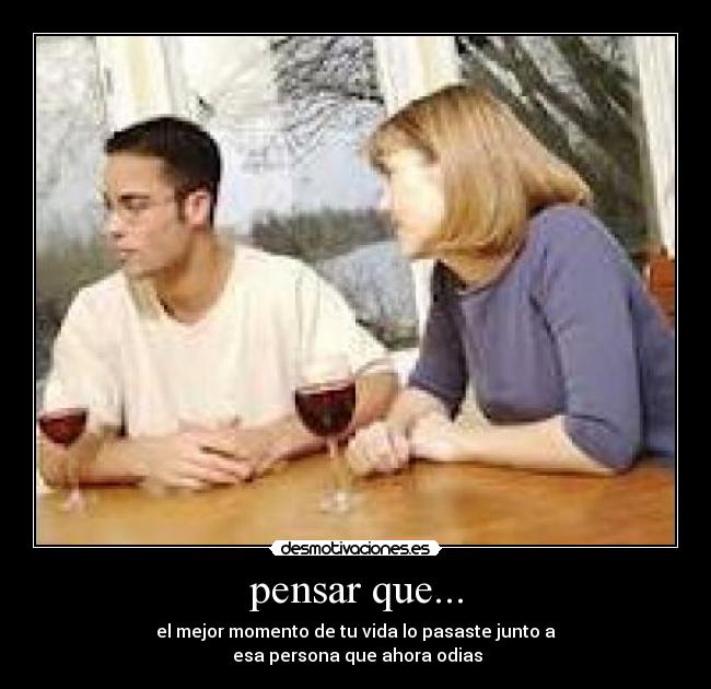 pensar que... - 