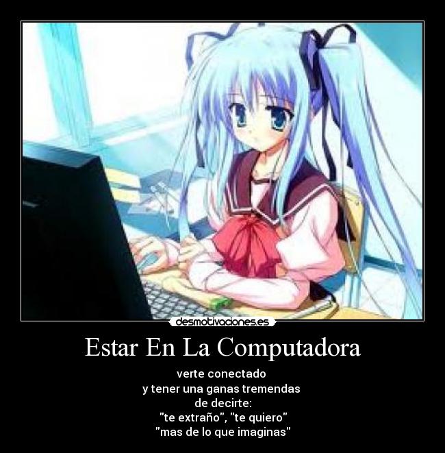 Estar En La Computadora -