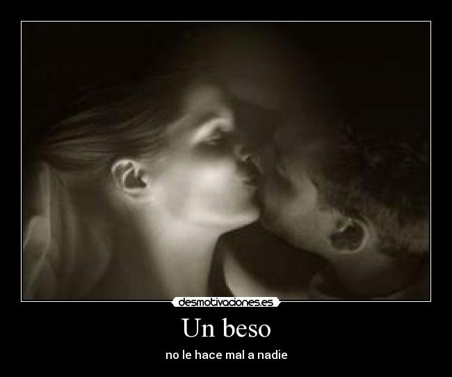 Un beso -
