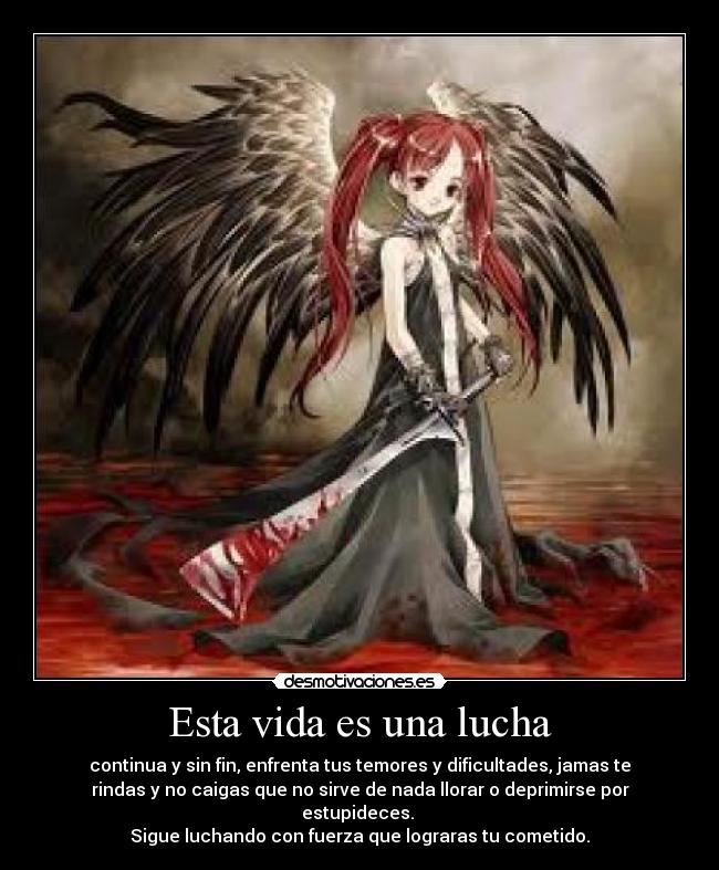 Esta vida es una lucha - 