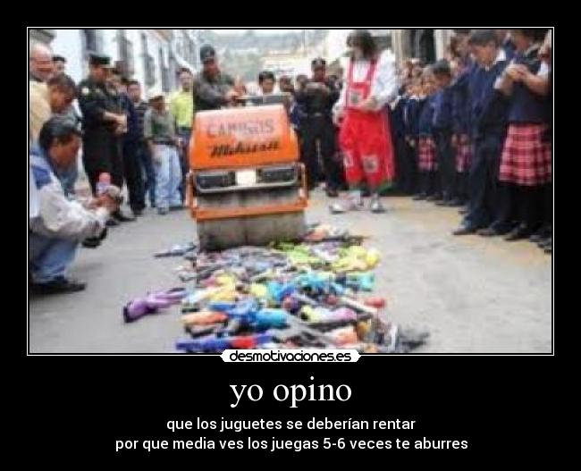 yo opino -