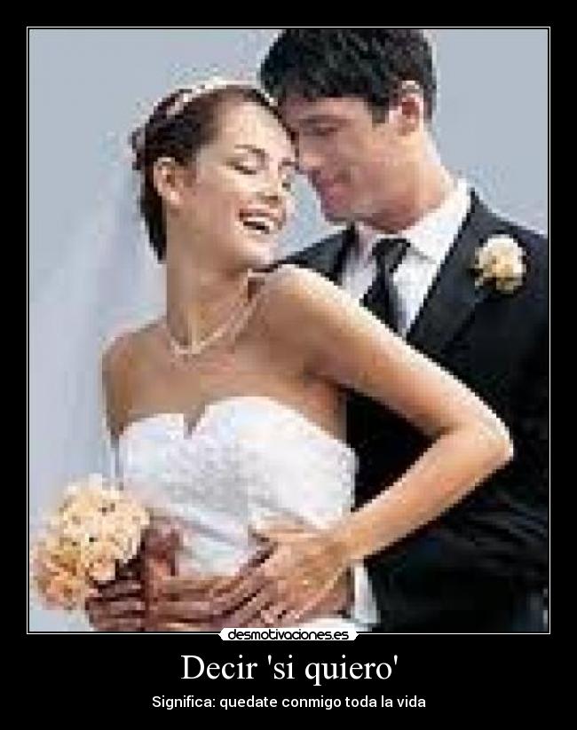 Decir si quiero - 
