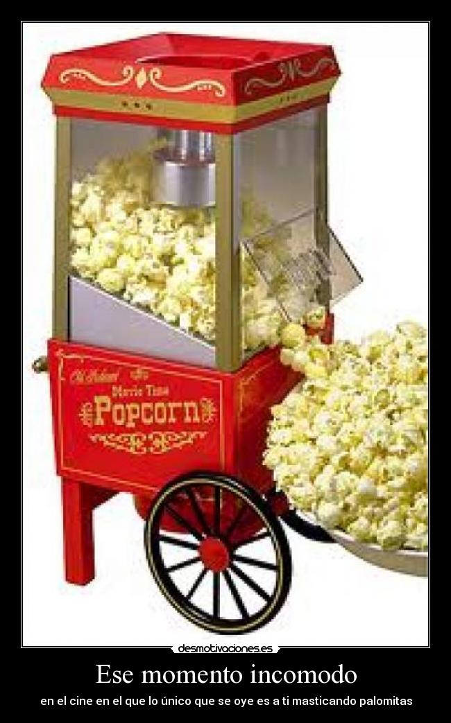 Ese momento incomodo -