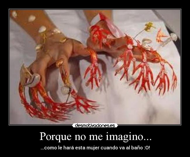 Porque no me imagino... - 