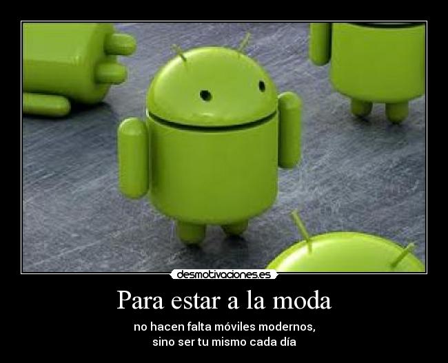 Para estar a la moda - 