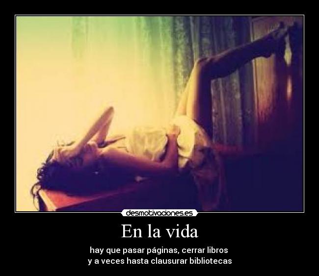 En la vida -
