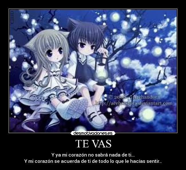TE VAS -