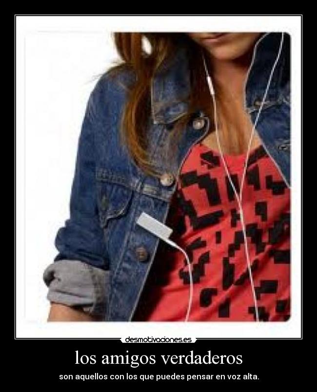 los amigos verdaderos -