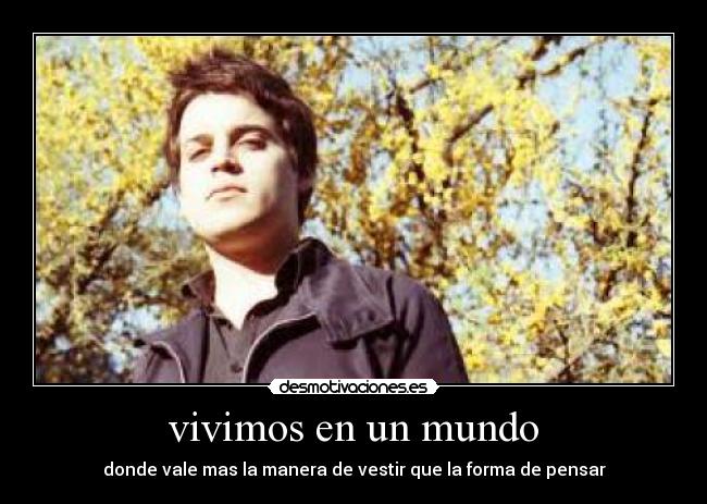 vivimos en un mundo - 