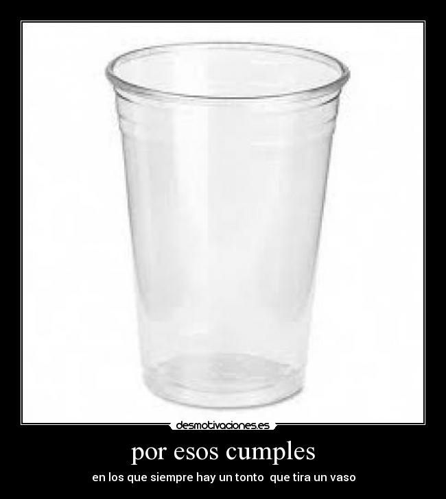 por esos cumples -