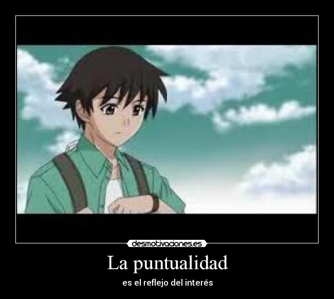 La puntualidad - 