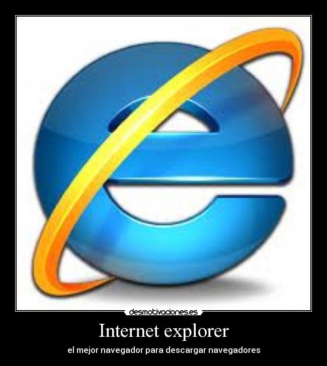 Internet explorer -