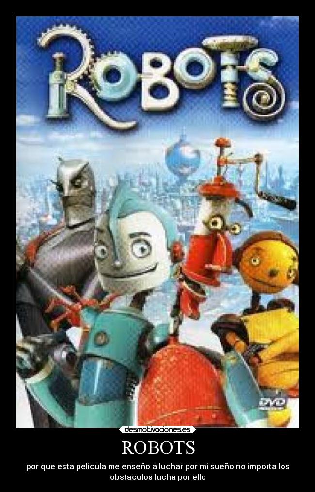 carteles robots sueno obstaculos lucha desmotivaciones