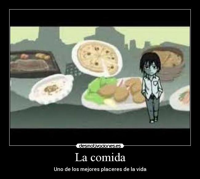 La comida -