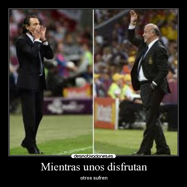 Mientras unos disfrutan - otros sufren